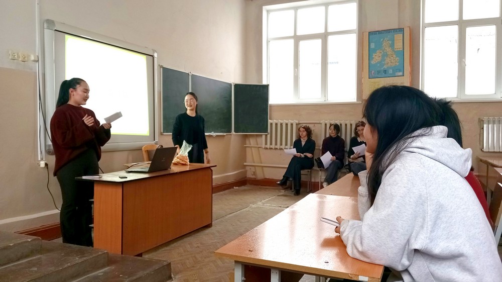 Встреча стажеров ФДПОИГ со студентами ИКФВ