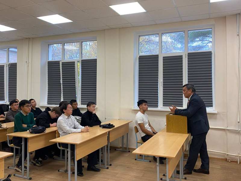 Студентам о состоянии Каспийского моря