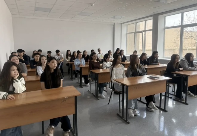 Беседа с обучающимися  колледжа профессионального образования  на тему «Закон и ответственность несовершеннолетних»