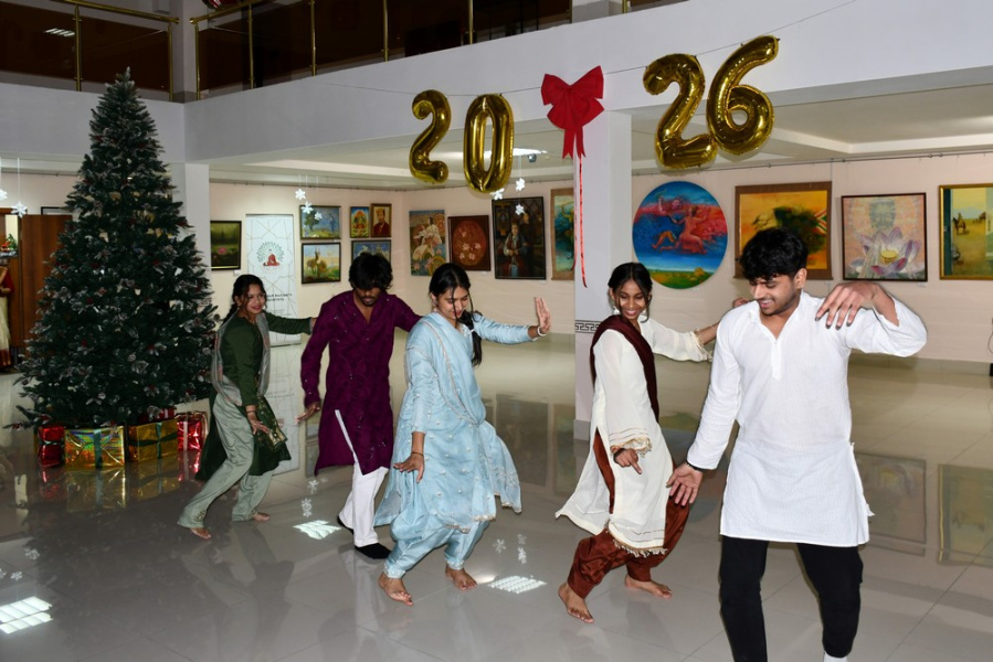 Новогодний концерт в разговорном клубе ФДПОИГ